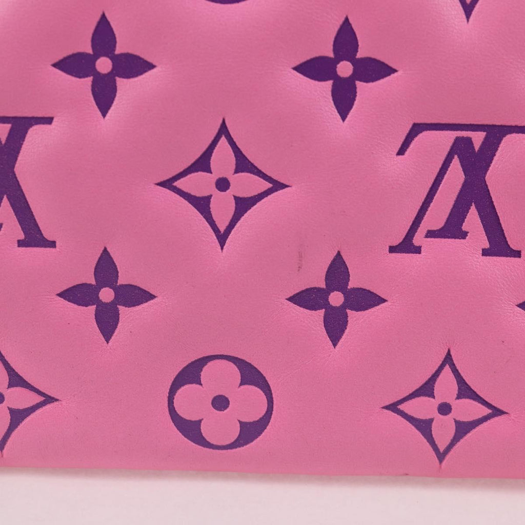 LOUIS VUITTON Monogram Pochette Coussin Shoulder Bag Pink M80745 LV 126599M