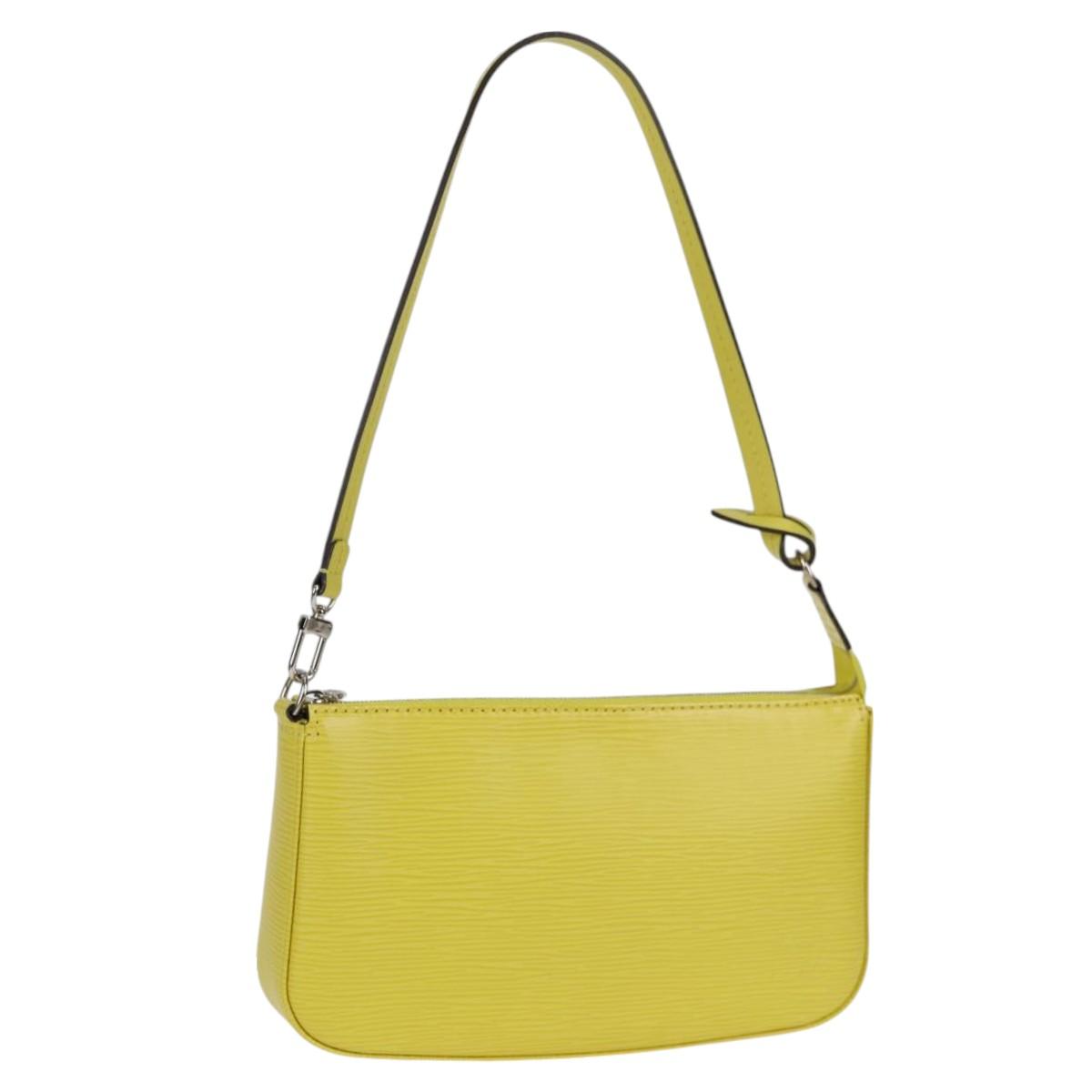 LOUIS VUITTON Epi Pochette Accessoires Pouch Pistachian M40975 LV 127164V