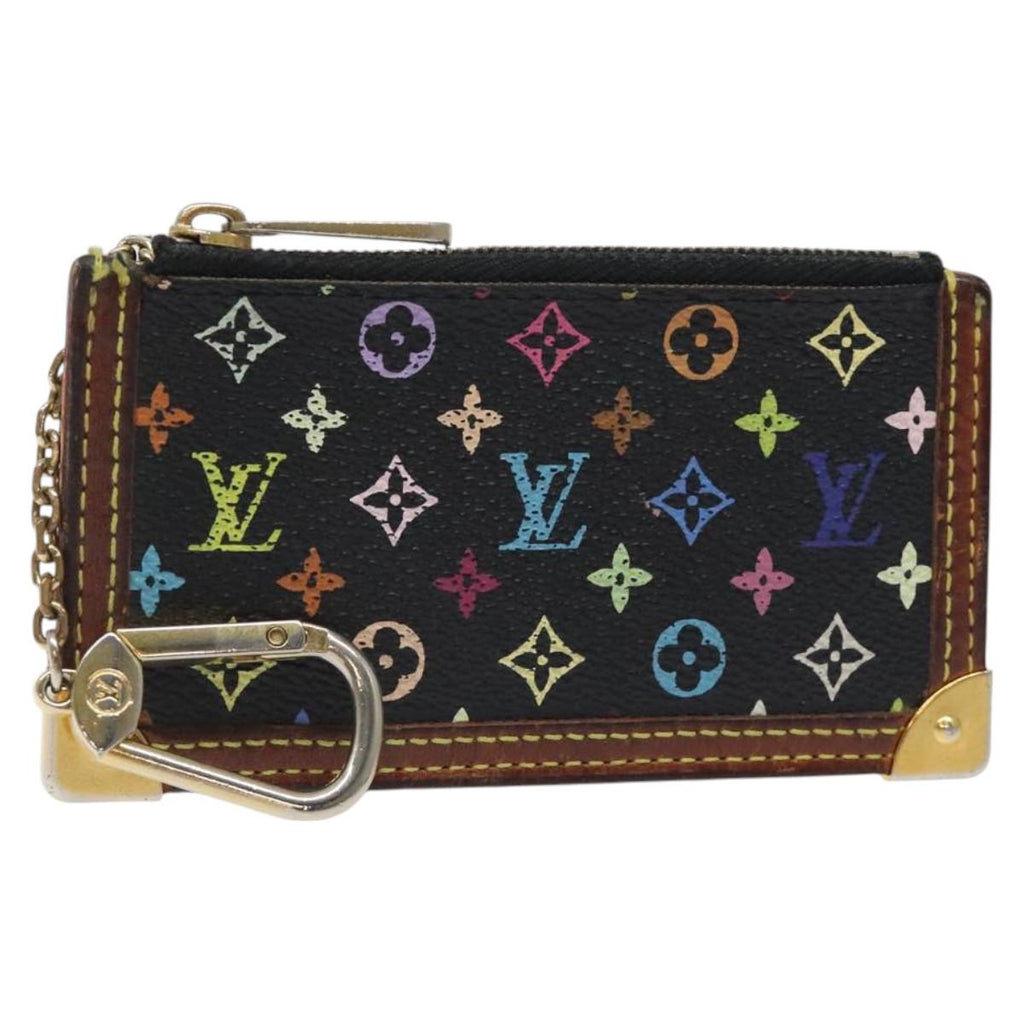 LOUIS VUITTON Monogram Multicolor Pochette Cles Coin Purse M13664 127182