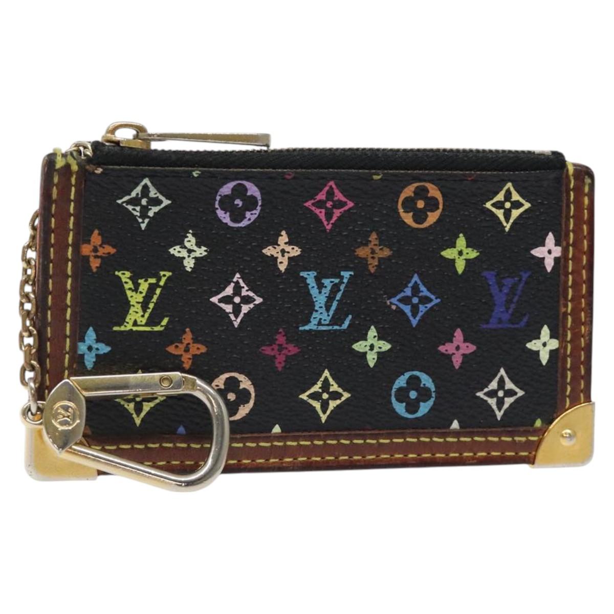 LOUIS VUITTON Monogram Multicolor Pochette Cles Coin Purse M13664 127182