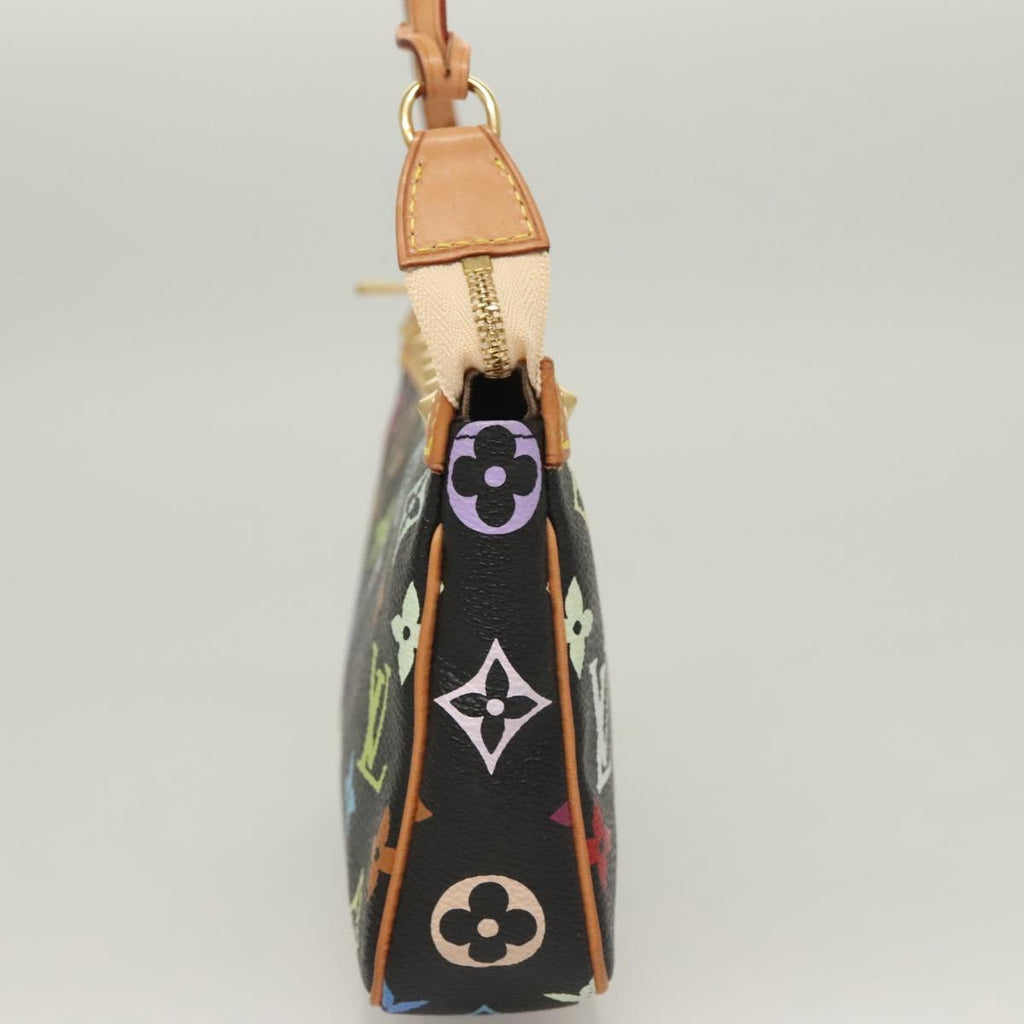 LOUIS VUITTON Monogram Multicolor Pochette Accessoires Black M92648 127223V