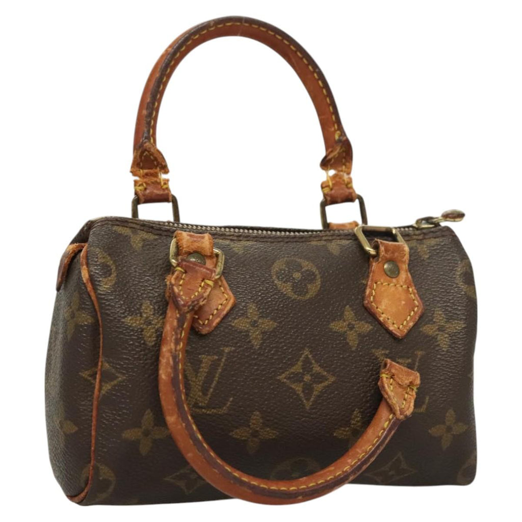 LOUIS VUITTON Monogram Mini Speedy Hand Bag M41534 LV 127270