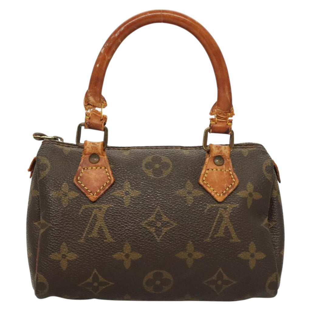 LOUIS VUITTON Monogram Mini Speedy Hand Bag M41534 LV 127270