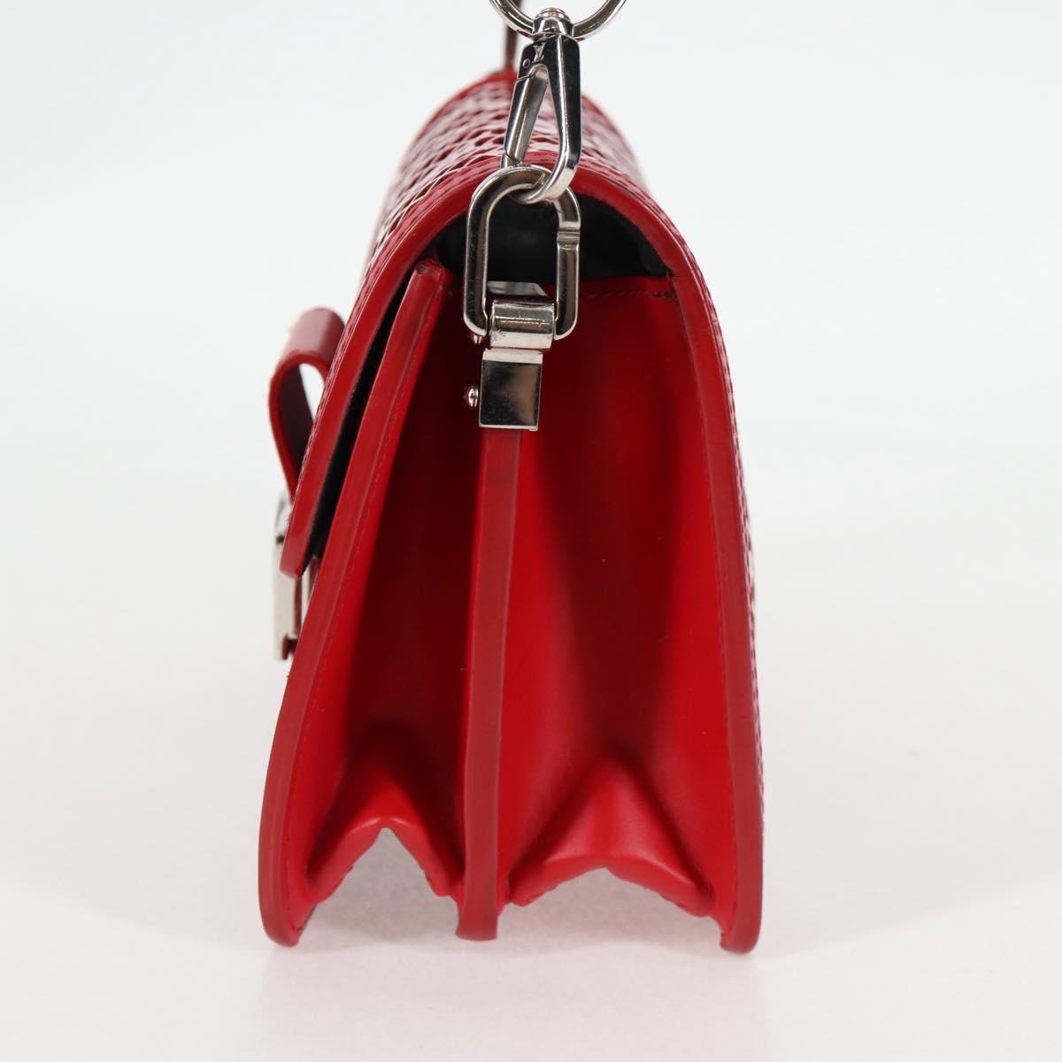 LOUIS VUITTON Monogram Lace Dauphine Mini Shoulder Bag Red M20359 127494M