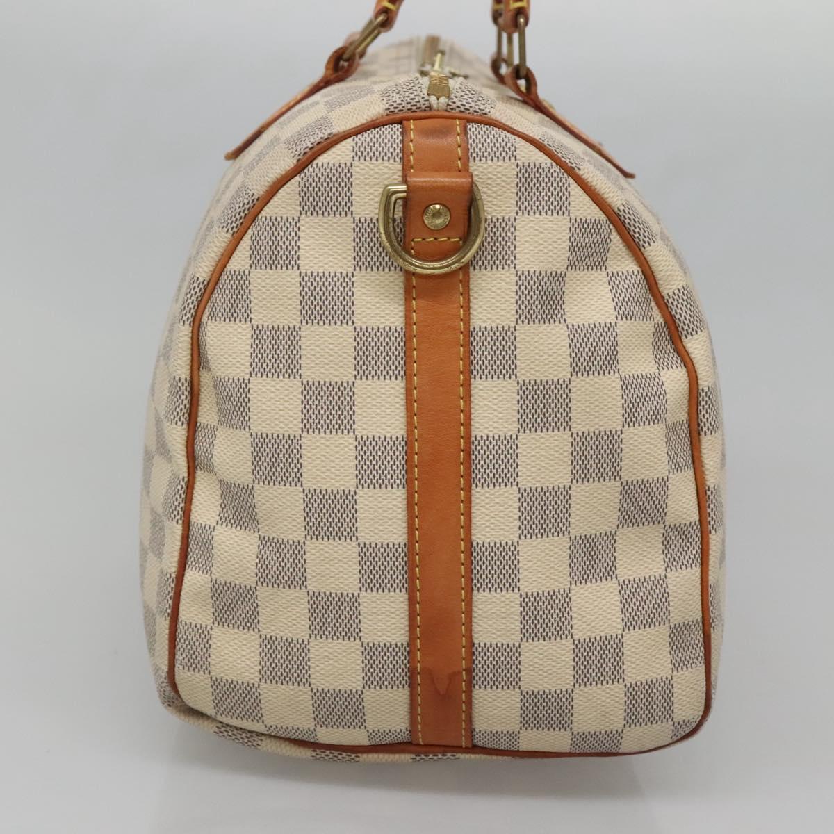 LOUIS VUITTON Damier Azur Speedy Bandouliere 30 Bag 2way N41052 LV 127557
