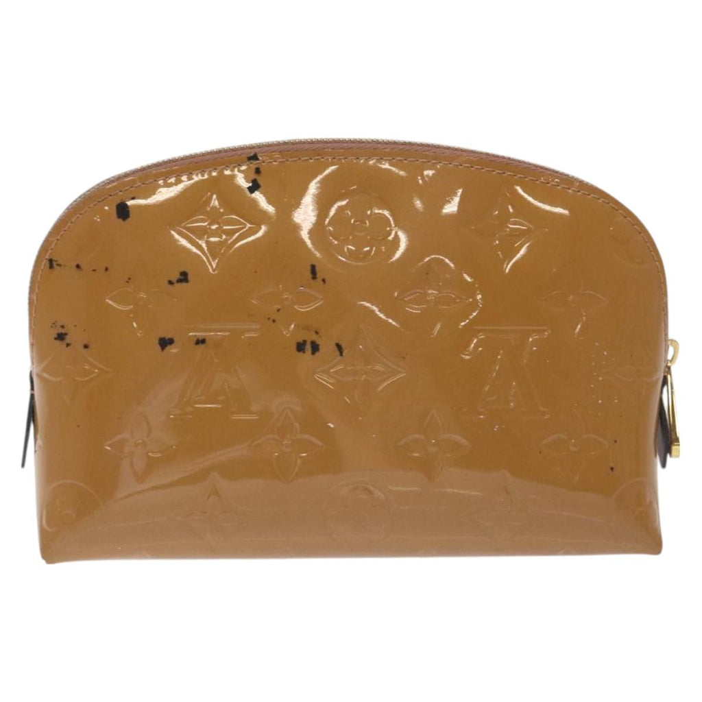 LOUIS VUITTON Vernis Pochette Cosmetic Pouch Rose Angelique M90086 127637
