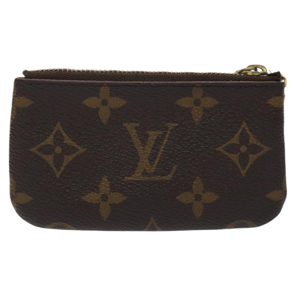 LOUIS VUITTON Monogram Vivienne Pochette Cles Coin Purse M81639 LV 127715