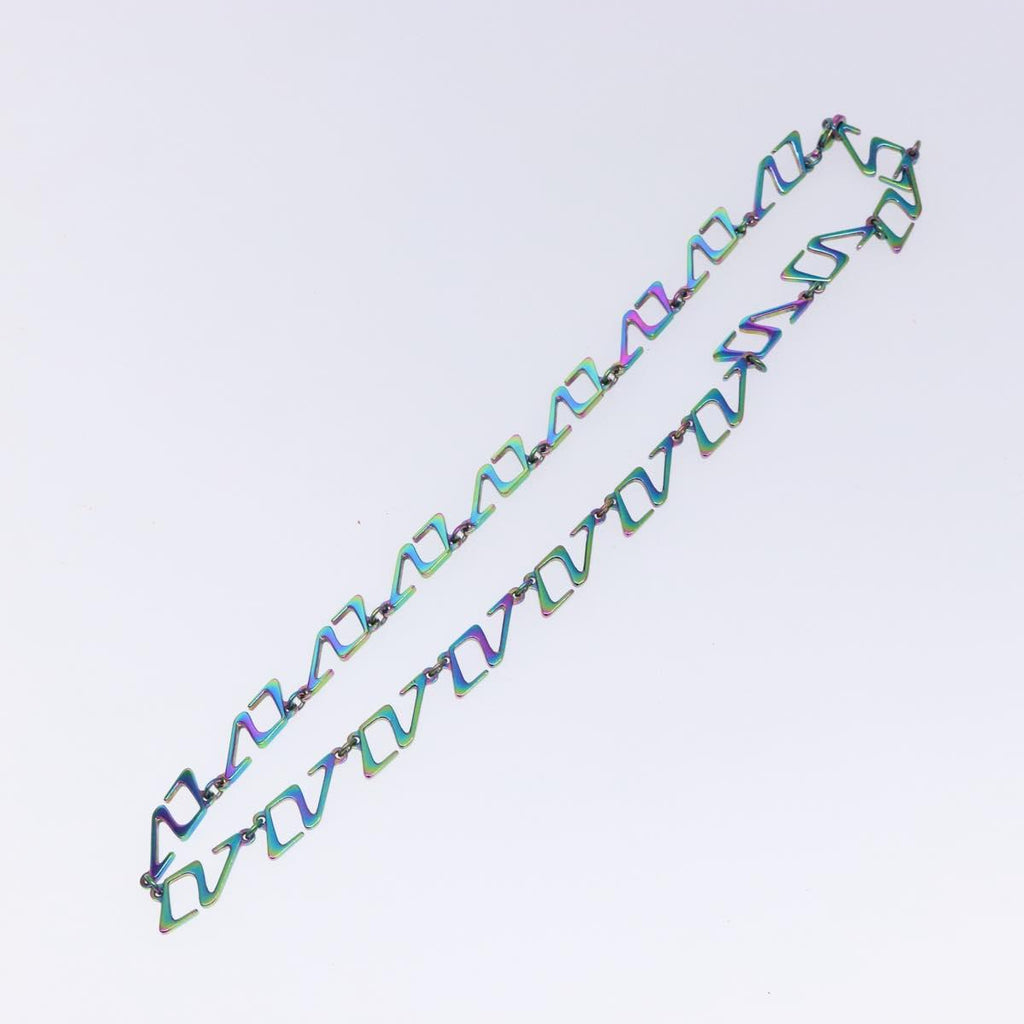 LOUIS VUITTON Collier LV Links Necklace metal Green M68909 LV 127721M