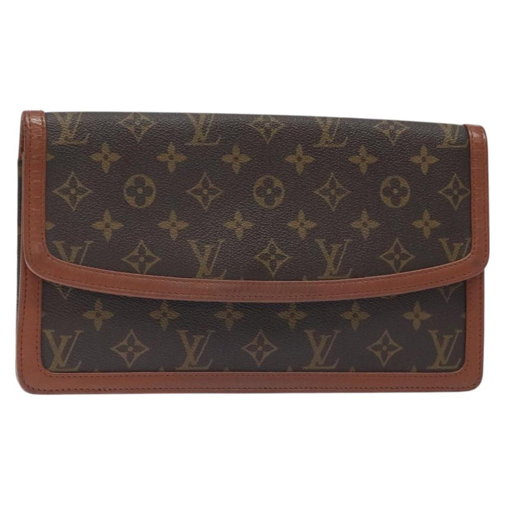 LOUIS VUITTON Monogram Pochette Dam GM Clutch Bag M51810 LV 127758