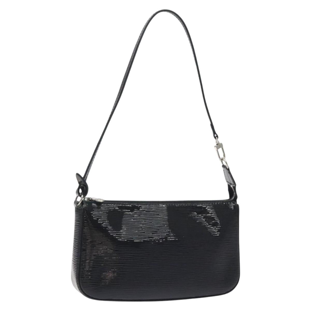 LOUIS VUITTON Epi Electric Pochette Accessoires Pouch Noir M4080N LV 127783