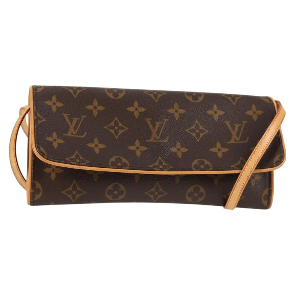 LOUIS VUITTON Monogram Pochette Twin GM Shoulder Bag M51852 LV 127965V