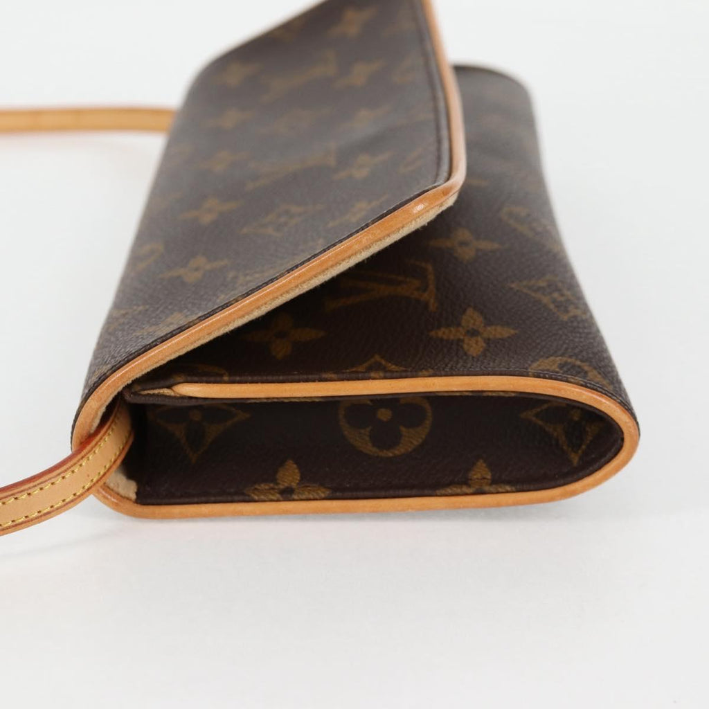 LOUIS VUITTON Monogram Pochette Twin GM Shoulder Bag M51852 LV 127965V