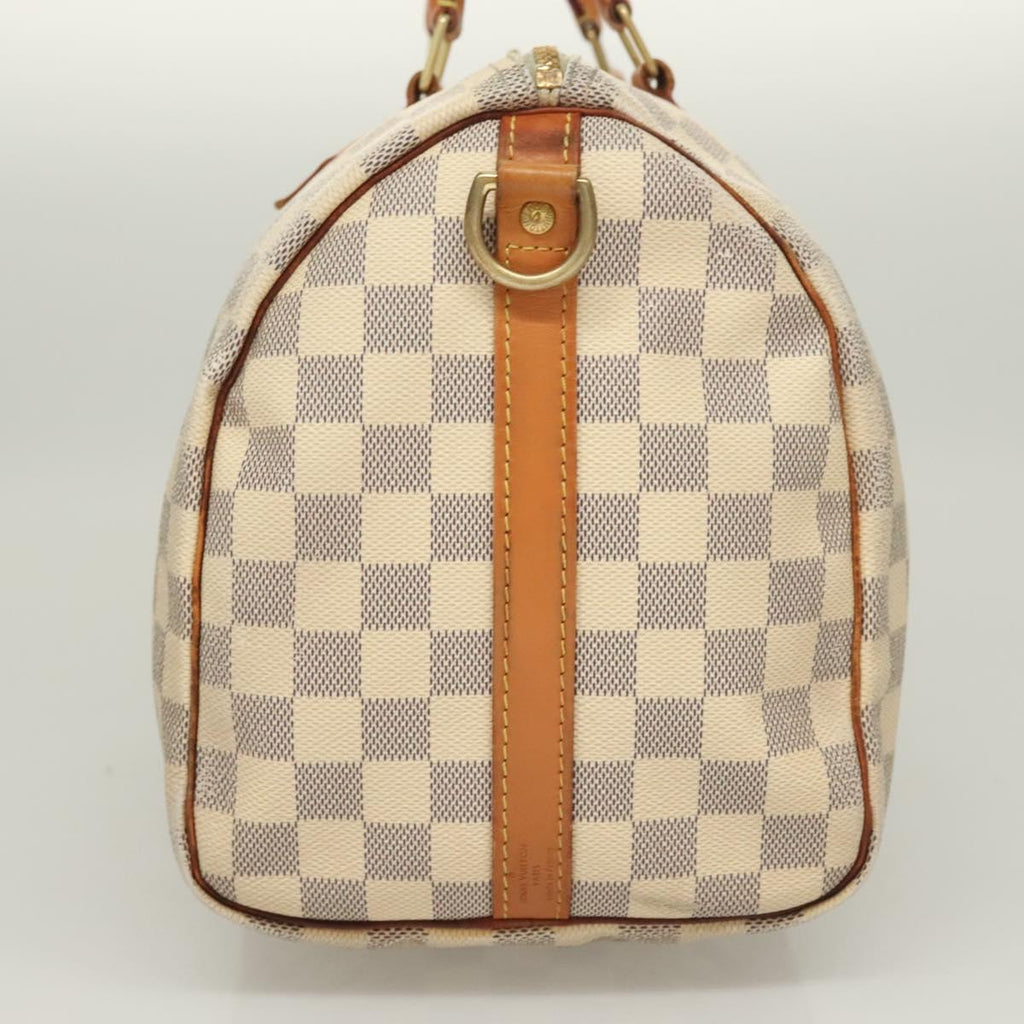 LOUIS VUITTON Damier Azur Speedy Bandouliere 30 Hand Bag 2way N41052 128083