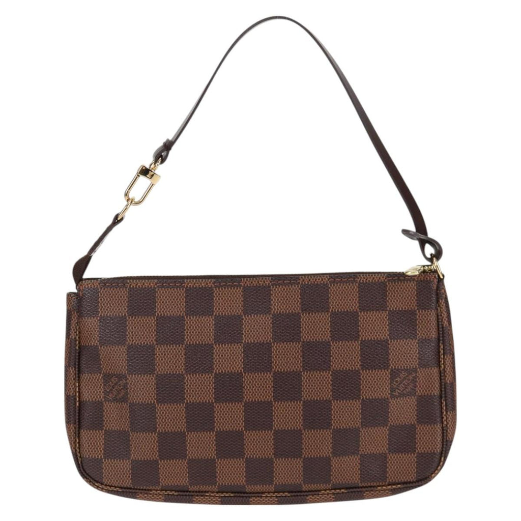 LOUIS VUITTON Damier Ebene Pochette Accessoires Pouch N41206 LV 128222V