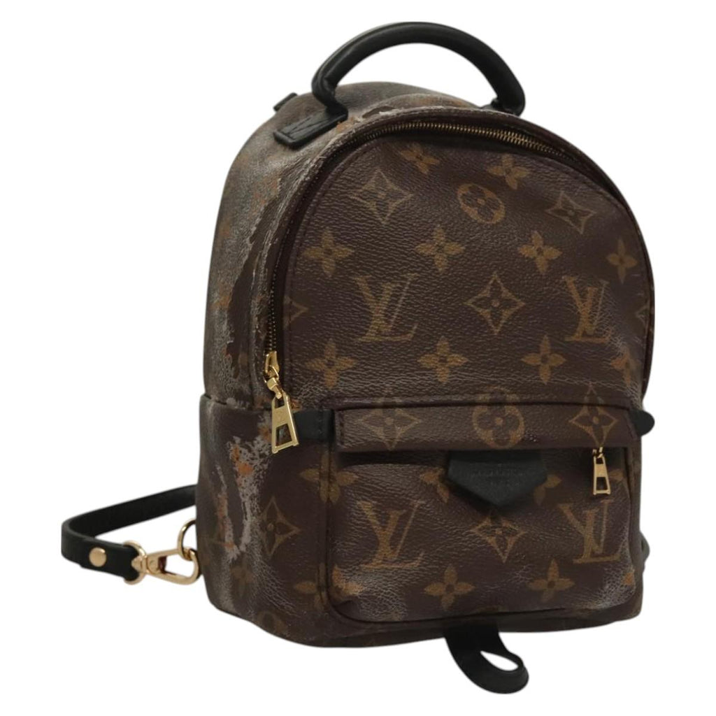 LOUIS VUITTON Monogram Palm Springs MINI Backpack M44873 LV 128294