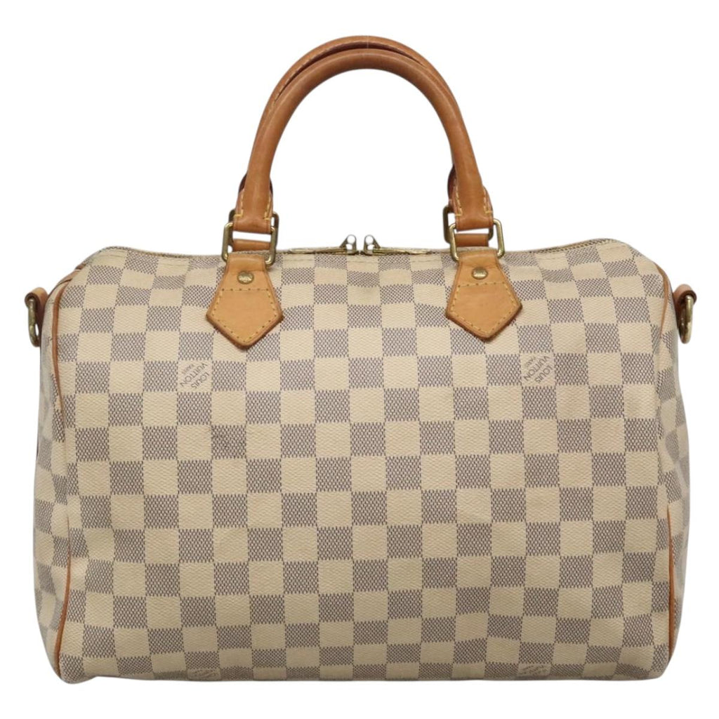 LOUIS VUITTON Damier Azur Speedy Bandouliere 30 Bag 2way N41052 LV 128296