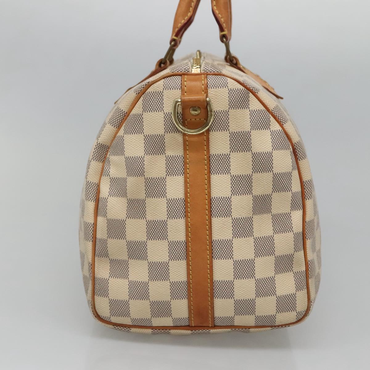 LOUIS VUITTON Damier Azur Speedy Bandouliere 30 Bag 2way N41052 LV 128296