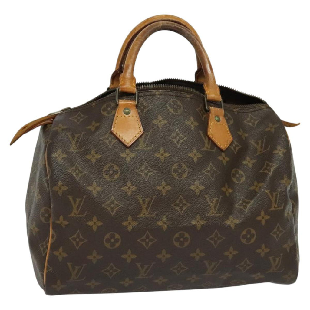 LOUIS VUITTON Monogram Speedy 30 Hand Bag M41526 LV 128380