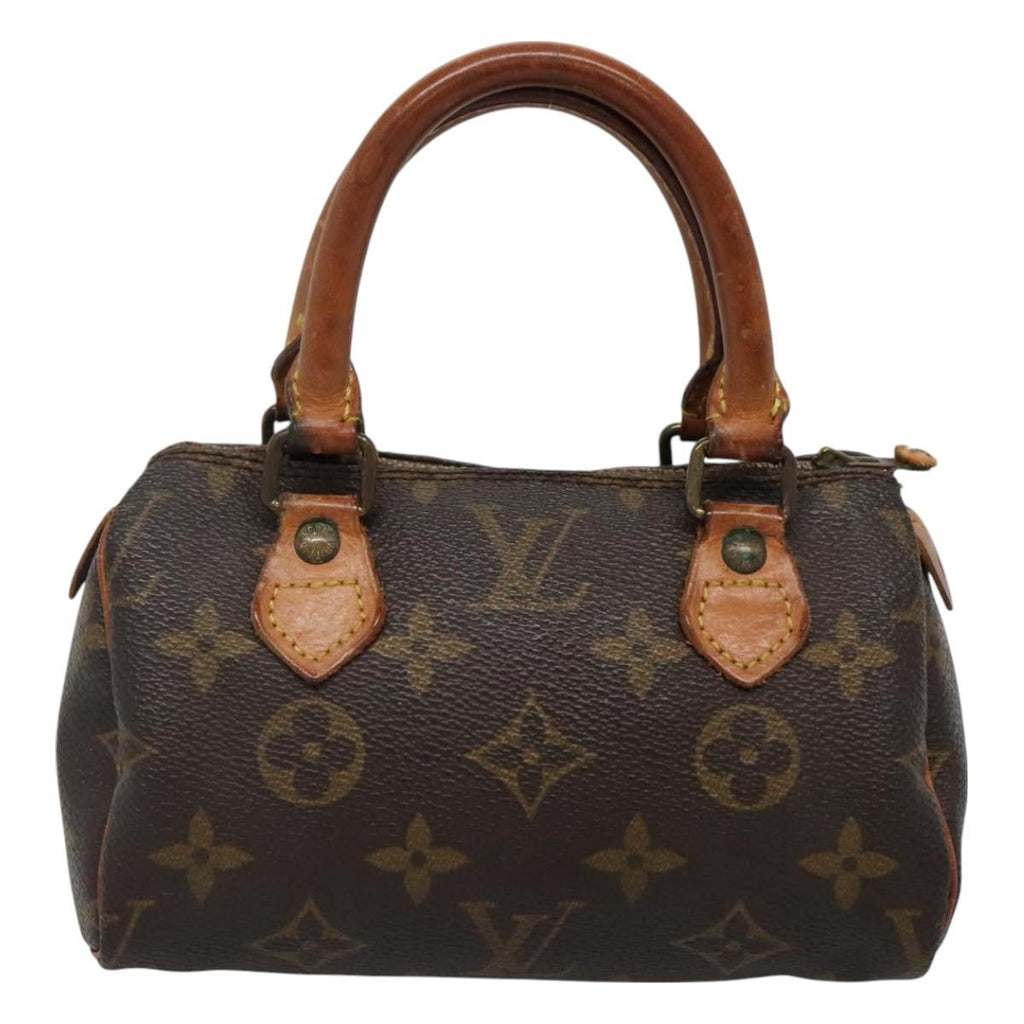 LOUIS VUITTON Monogram Mini Speedy Hand Bag M41534 LV 128392