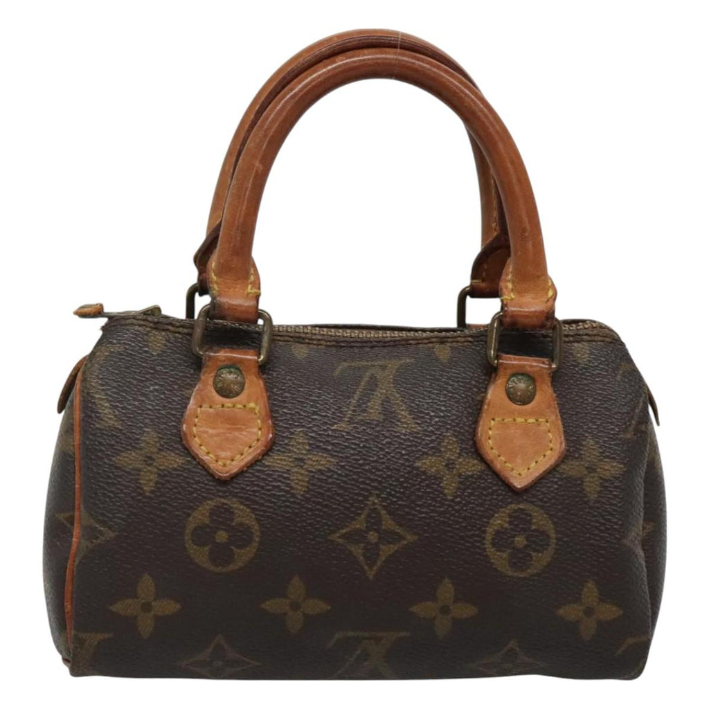 LOUIS VUITTON Monogram Mini Speedy Hand Bag M41534 LV 128392