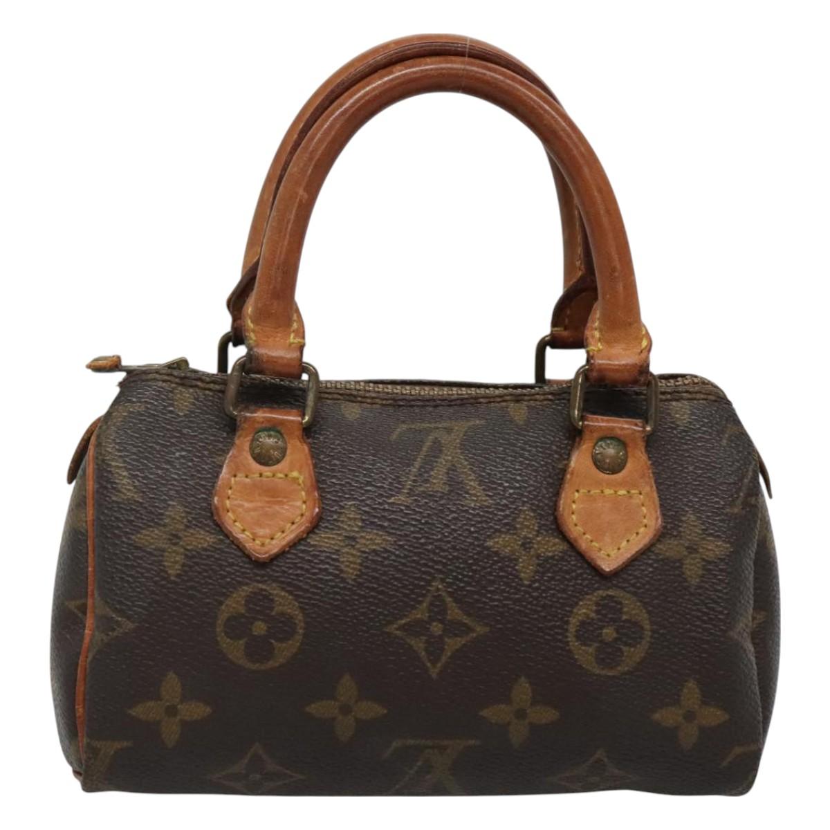 LOUIS VUITTON Monogram Mini Speedy Hand Bag M41534 LV 128392