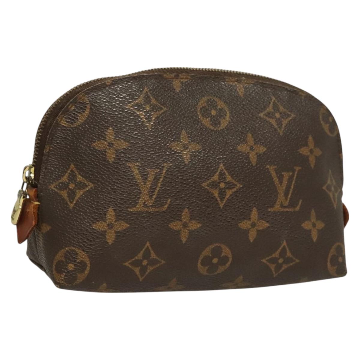 LOUIS VUITTON Monogram Pochette Cosmetic PM Cosmetic Pouch M47515 LV 128419