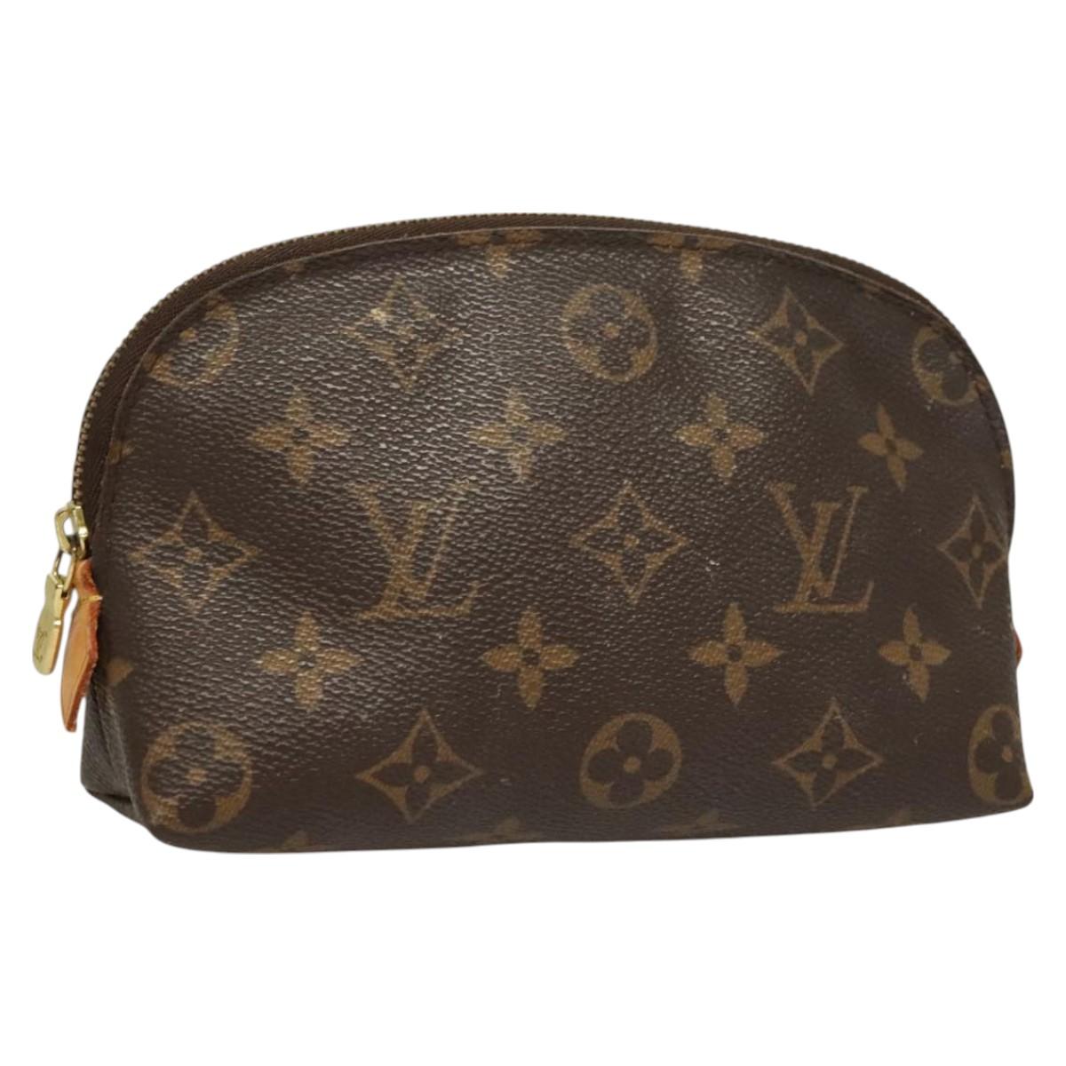 LOUIS VUITTON Monogram Pochette Cosmetic PM Cosmetic Pouch M47515 LV 128420