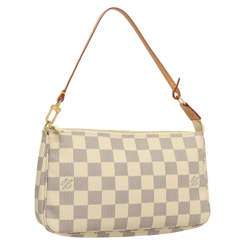 LOUIS VUITTON Damier Azur Pochette Accessoires Pouch N51986 LV 128466V