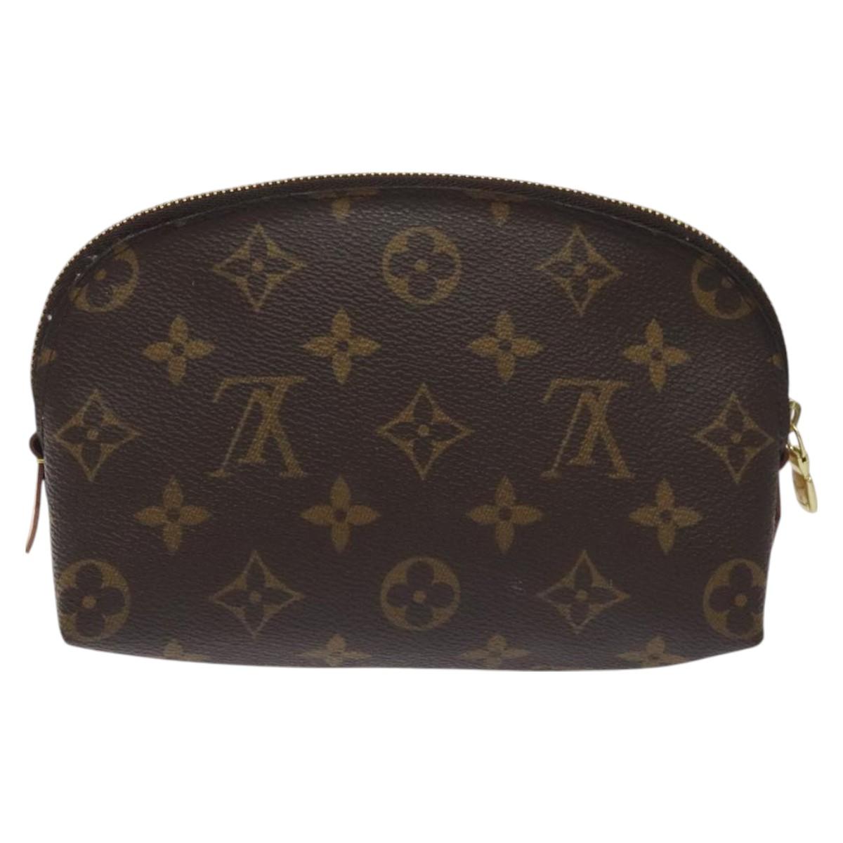LOUIS VUITTON Monogram Pochette Cosmetic PM Cosmetic Pouch M47515 LV 128595