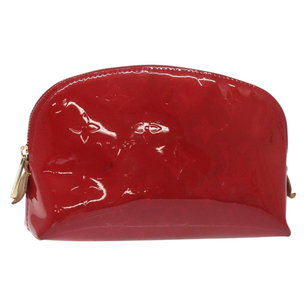 LOUIS VUITTON Vernis Pochette Cosmetic PM Rouge Grunadine M91746 LV 128683