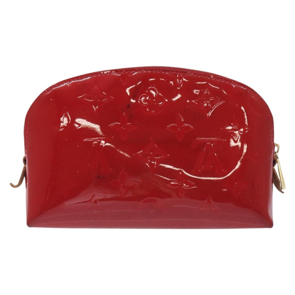 LOUIS VUITTON Vernis Pochette Cosmetic PM Rouge Grunadine M91746 LV 128683