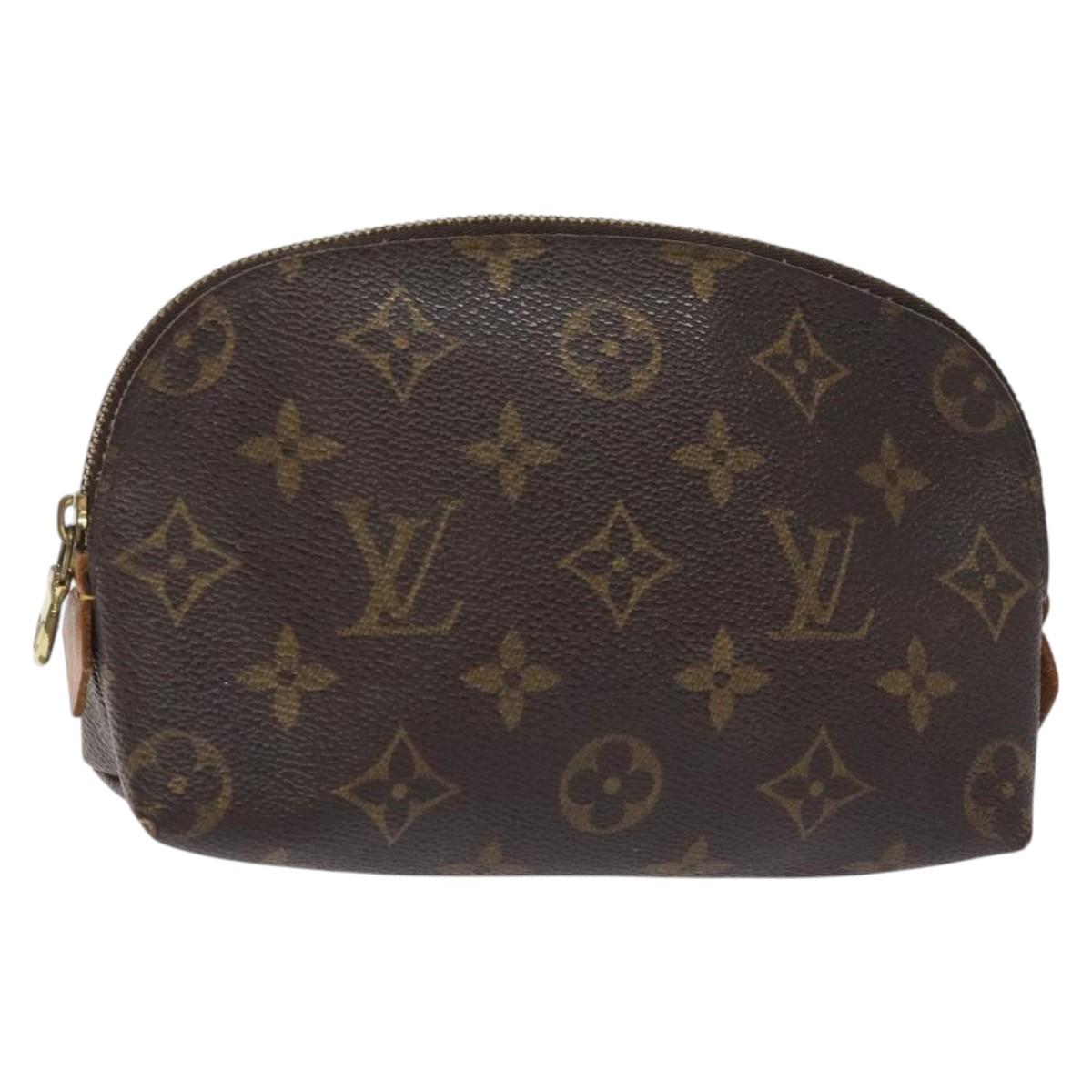 LOUIS VUITTON Monogram Pochette Cosmetic PM Pouch M43998 LV 128746