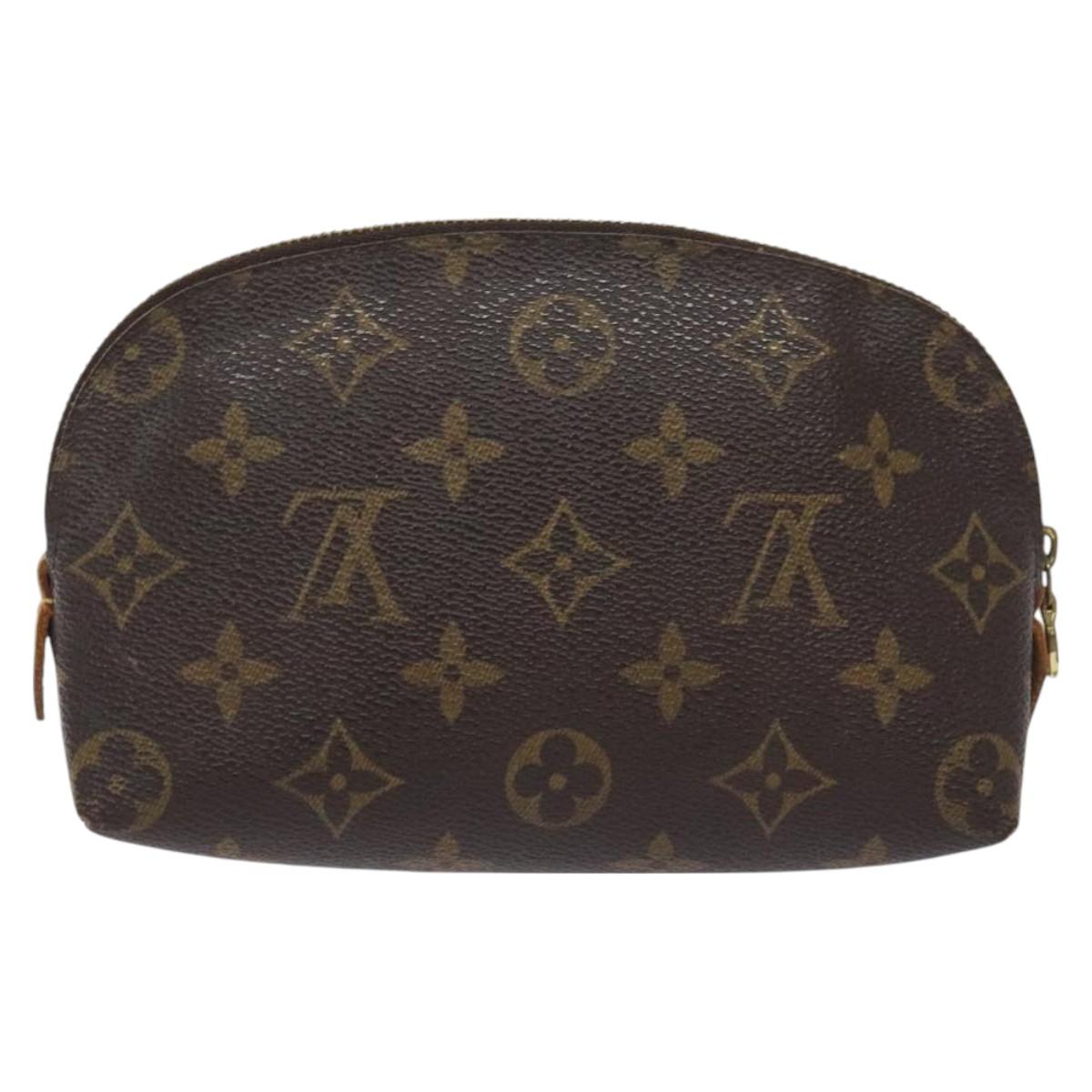 LOUIS VUITTON Monogram Pochette Cosmetic PM Pouch M43998 LV 128746