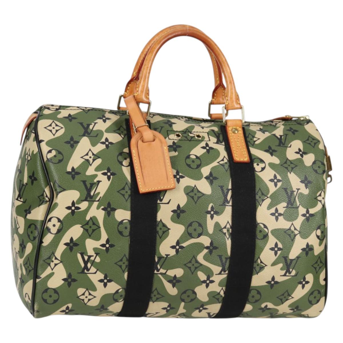 LOUIS VUITTON Monogram Camouflage Takashi Murakami Speedy 35 M95773 128855V