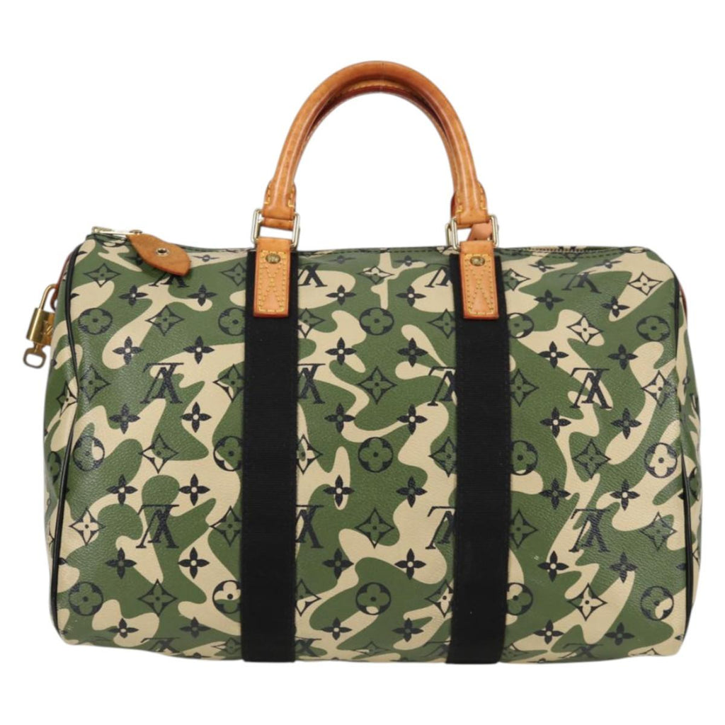 LOUIS VUITTON Monogram Camouflage Takashi Murakami Speedy 35 M95773 128855V