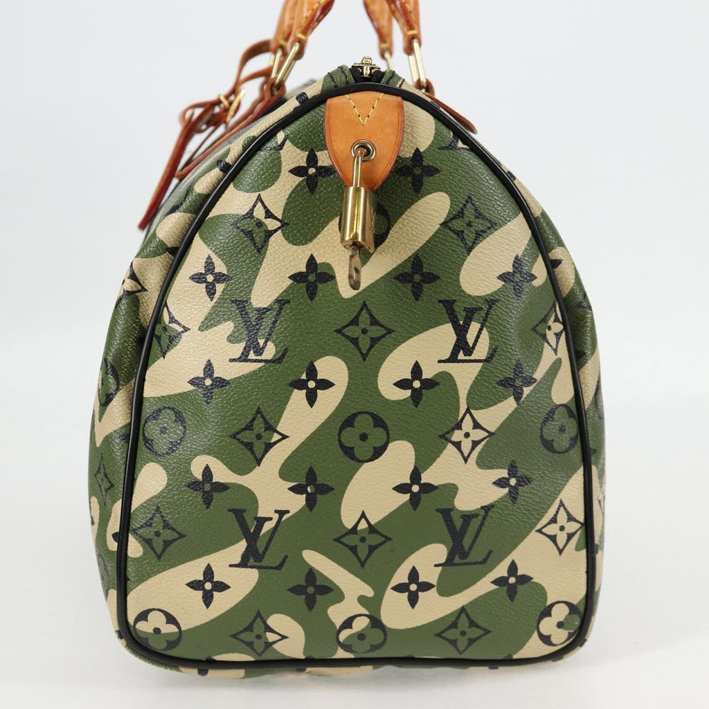 LOUIS VUITTON Monogram Camouflage Takashi Murakami Speedy 35 M95773 128855V