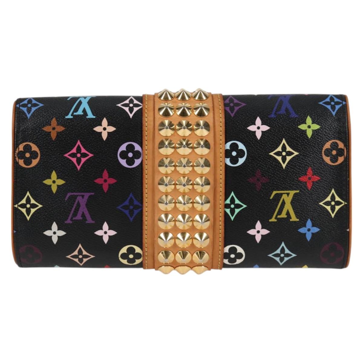 LOUIS VUITTON Multicolor Pochette Courtney Clutch Bag Black M45640 128863V