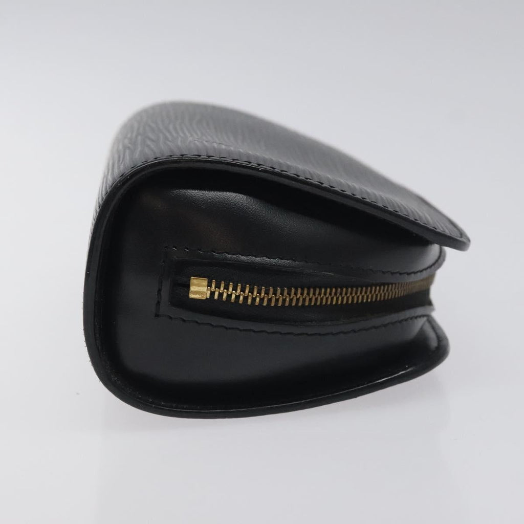 LOUIS VUITTON Epi Dauphine PM Pouch Black M48442 LV 128902