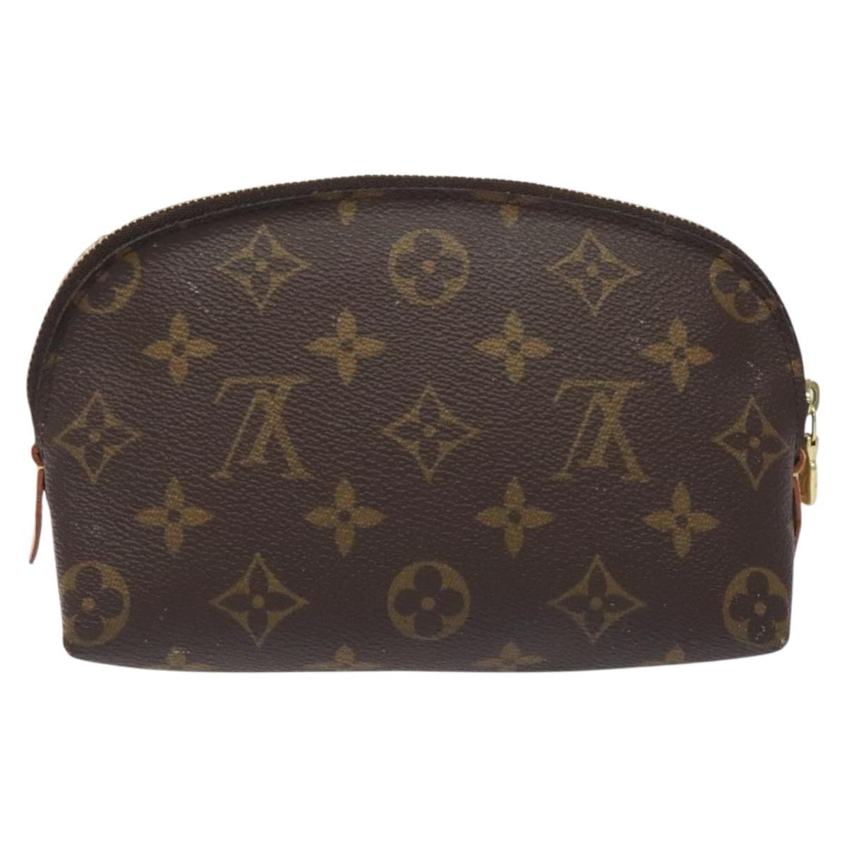 LOUIS VUITTON Monogram Pochette Cosmetic PM Pouch M43998 LV 128903