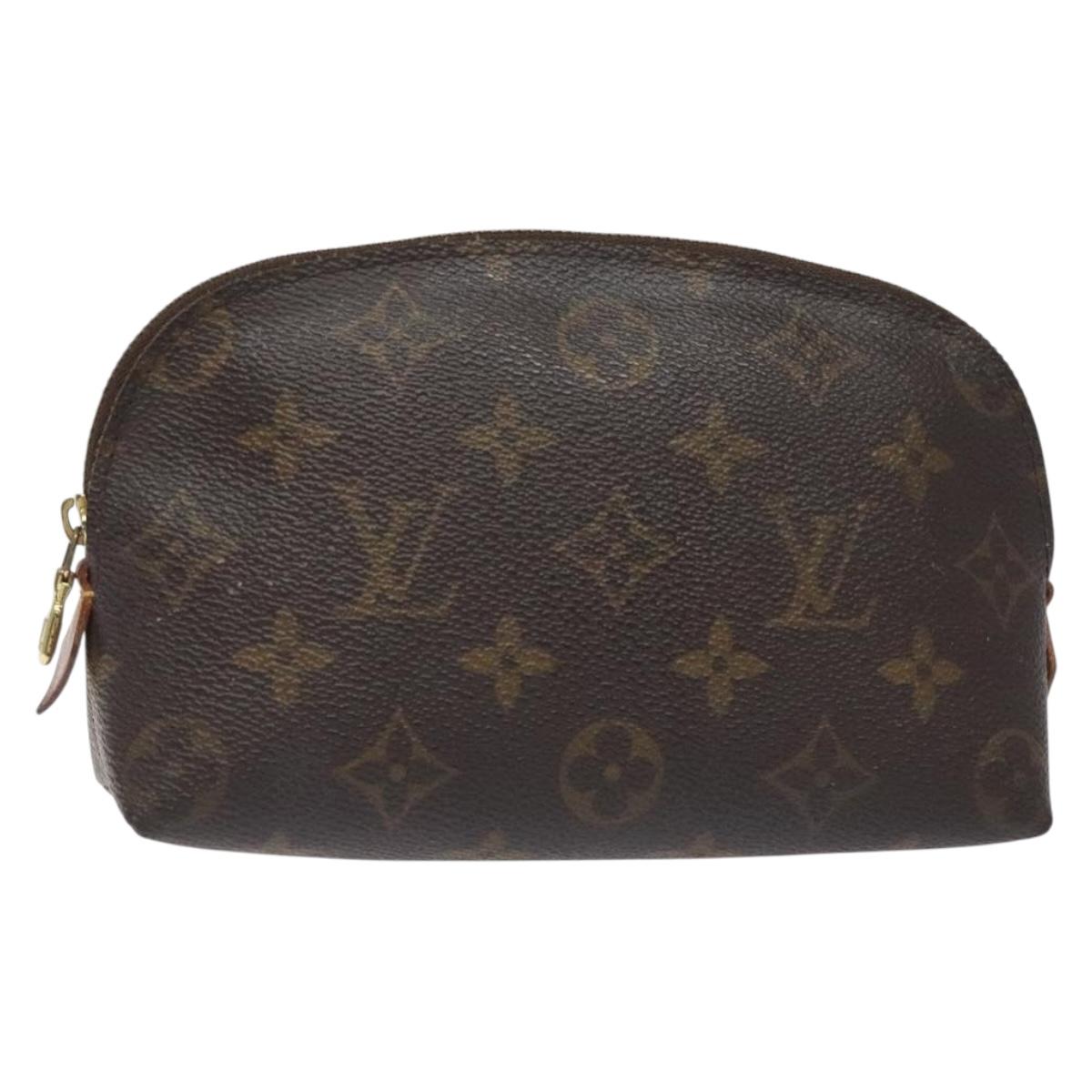 LOUIS VUITTON Monogram Pochette Cosmetic PM Pouch M43998 LV 128904
