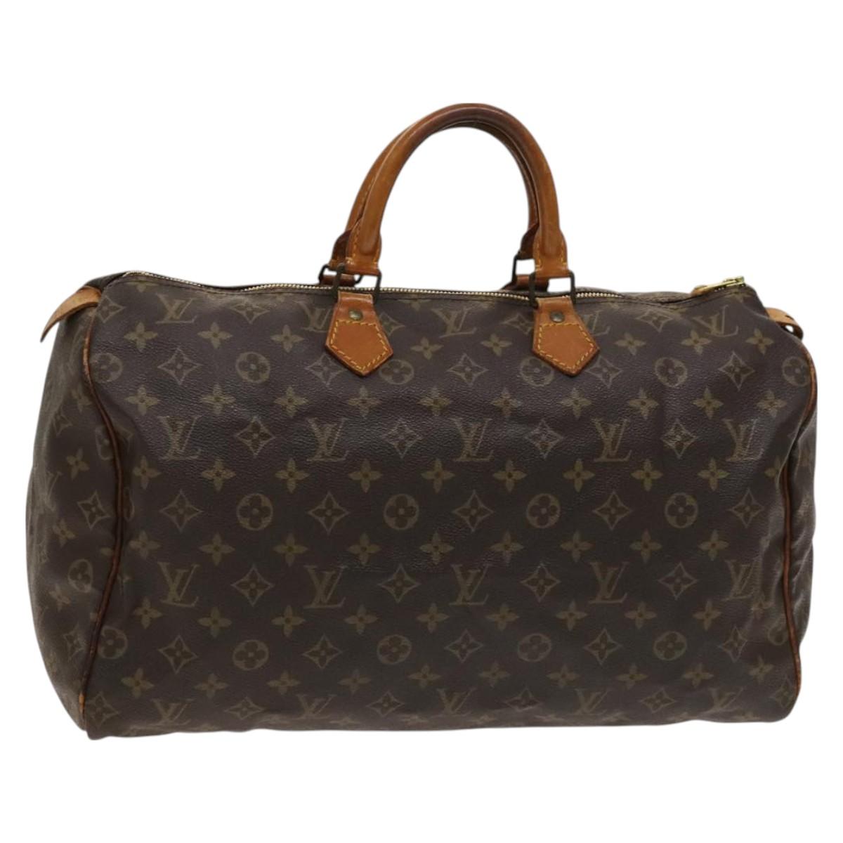 LOUIS VUITTON Monogram Speedy 40 Hand Bag M41522 LV 129091