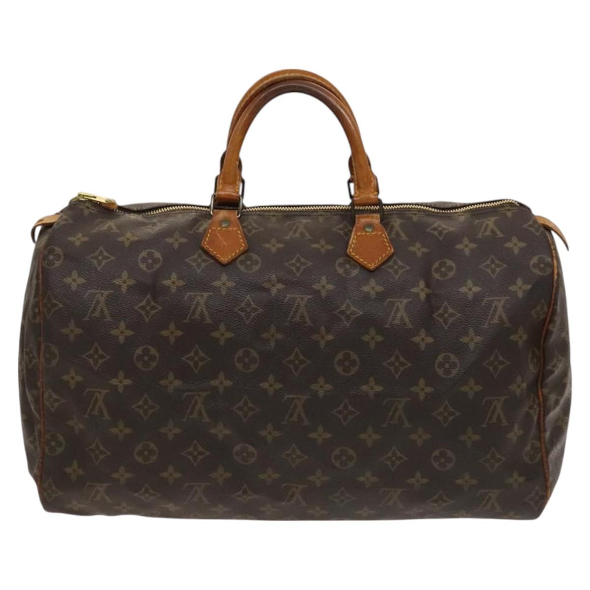 LOUIS VUITTON Monogram Speedy 40 Hand Bag M41522 LV 129091