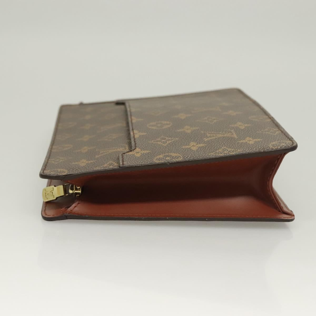 LOUIS VUITTON Monogram Pochette Homme Clutch Bag M51795 LV 129182