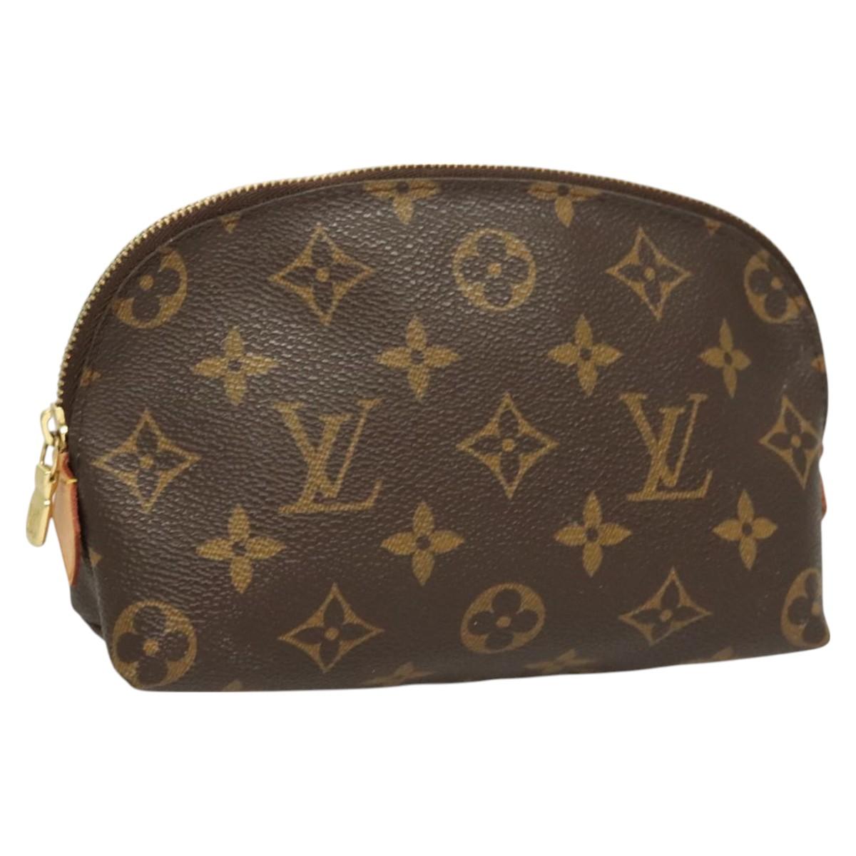LOUIS VUITTON Monogram Pochette Cosmetic PM Cosmetic Pouch M47515 LV 129240