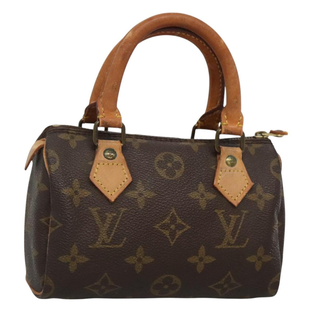 LOUIS VUITTON Monogram Mini Speedy Hand Bag M41534 LV 129433