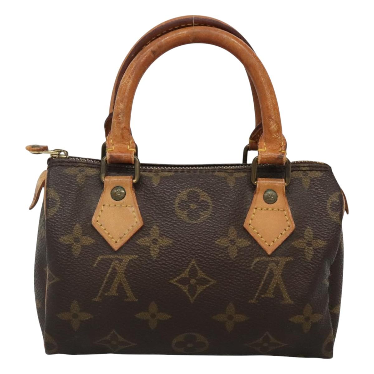 LOUIS VUITTON Monogram Mini Speedy Hand Bag M41534 LV 129433