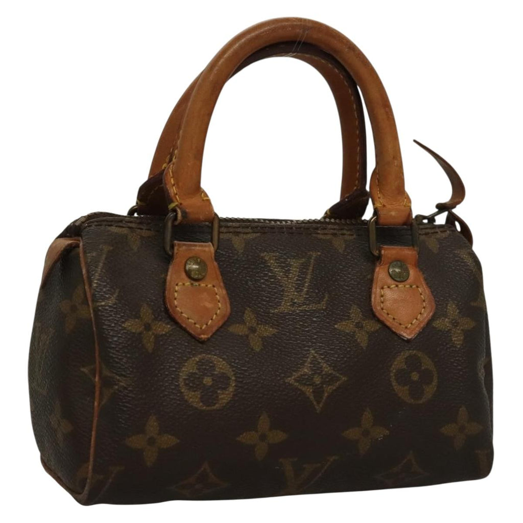 LOUIS VUITTON Monogram Mini Speedy Hand Bag M41534 LV 129662