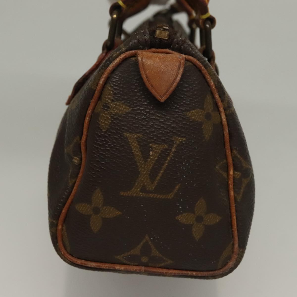 LOUIS VUITTON Monogram Mini Speedy Hand Bag M41534 LV 129662