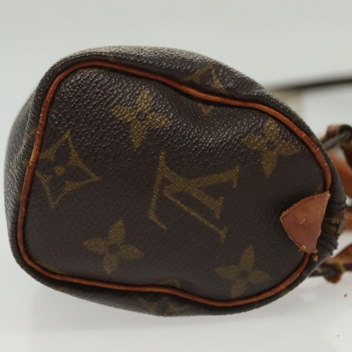 LOUIS VUITTON Monogram Mini Speedy Hand Bag M41534 LV 129715