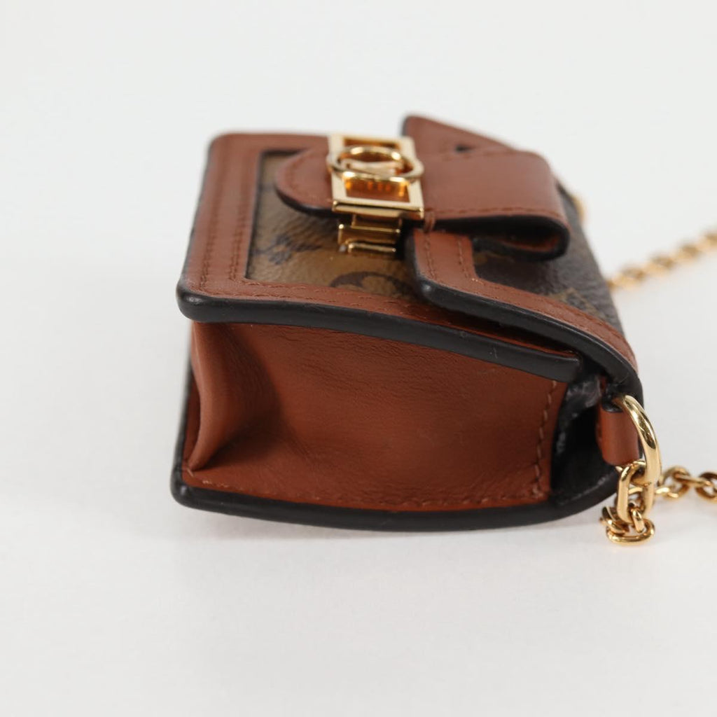 LOUIS VUITTON Monogram Reverse Micro Dauphine Bag M80250 LV 129757M